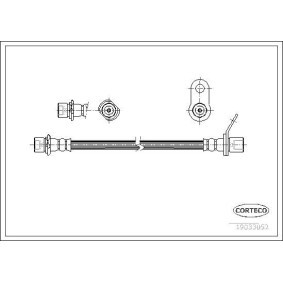 Comprar Latiguillo de freno de CORTECO 19033052 a bajo precio de 22,72 €