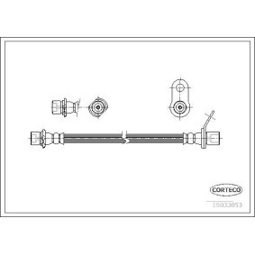 Comprar Latiguillo de freno de CORTECO 19033053 a bajo precio de 17,23 €
