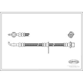 Comprar Latiguillo de freno de CORTECO 19033074 a bajo precio de 26,06 €