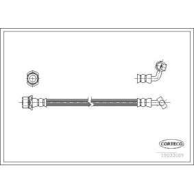 Comprar Latiguillo de freno de CORTECO 19033089 a bajo precio de 93,94 €