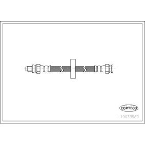 Compre Tubo flexível de travão da CORTECO 19033589 a um preço baixo por 23,98 €