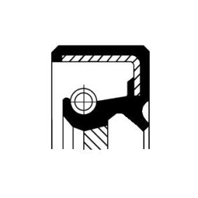 Wellendichtring, Verteilergetriebe 19033916B DAIHATSU von CORTECO
