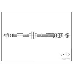 Comprar Latiguillo de freno de CORTECO 19035093 a bajo precio de 24,89 €