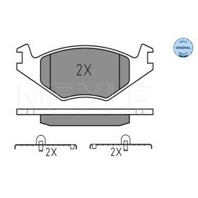 Acquista Kit pastiglie freni da MEYLE 025 208 8715 a buon mercato per soli 19,41 €