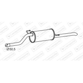 Compre Panela de escape traseira da VEGAZ DAS-168 a um preço baixo por 147,39 €