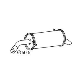 Compre Panela de escape traseira da VEGAZ FS-762 a um preço baixo por 189,86 €
