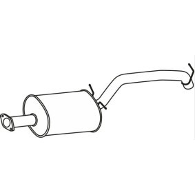Compre Panela de escape traseira da VEGAZ FS-784 a um preço baixo por 214,27 €