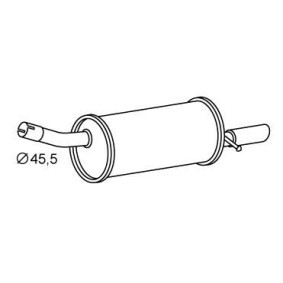 Compre Panela de escape traseira da VEGAZ RS-575 a um preço baixo por 112,45 €