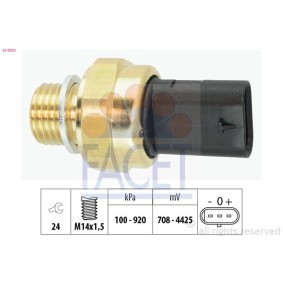 Acquista Sensore, Pressione olio da FACET 25.0003 a buon mercato per soli 80,88 €