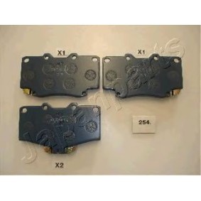 Acquista Kit pastiglie freno per elevate prestazioni da JAPANPARTS PA-254P a buon mercato per soli 30,49 €