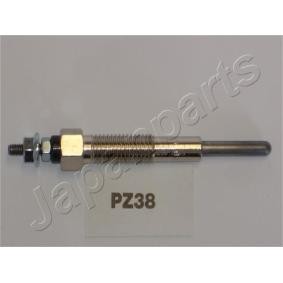 Achetez des Bougie de préchauffage JAPANPARTS PZ38 à prix pour 62,07 €