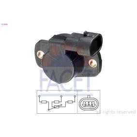 Drosselklappenpotentiometer 10.5093 DACIA SOLENZA von FACET