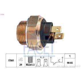 Comprar Interruptor de temperatura, ventilador del radiador de FACET 7.5134 a bajo precio de 51,90 €