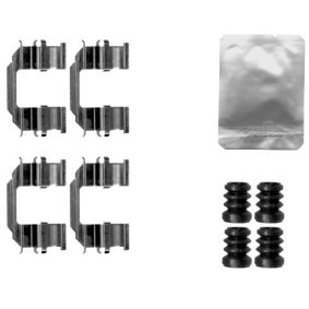 Compre Kit de acessórios, pastilhas de travão da HELLA 8DZ 355 206-891 a um preço baixo por 16,18 €