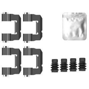 Comprar Kit de accesorios, pastillas de frenos de HELLA 8DZ 355 207-091 a bajo precio de 16,45 €
