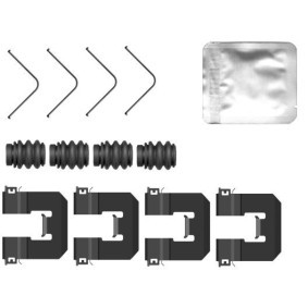 Compre Kit de acessórios, pastilhas de travão da HELLA 8DZ 355 207-111 a um preço baixo por 16,11 €