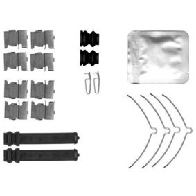 Compre Kit de acessórios, pastilhas de travão da HELLA 8DZ 355 207-421 a um preço baixo por 19,01 €
