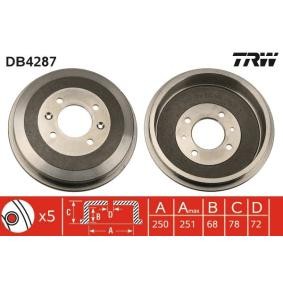 Bremstrommel von TRW DB4287
