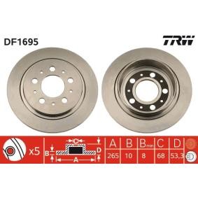 Acquista Disco freno da TRW DF1695 a buon mercato per soli 19,39 €