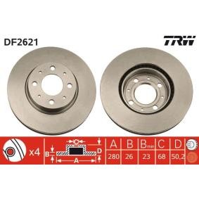 Acquista Disco freno da TRW DF2621 a buon mercato per soli 45,11 €
