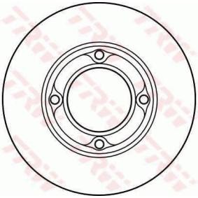 Bremsscheibe für DAIHATSU von TRW