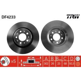 Acquista Disco freno da TRW DF4233 a buon mercato per soli 46,81 €