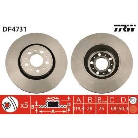 Acquista Disco freno da TRW DF4731 a buon mercato per soli 53,82 €