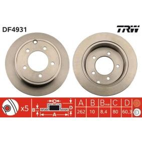 Comprar Disco de freno de TRW DF4931 a bajo precio de 38,87 €