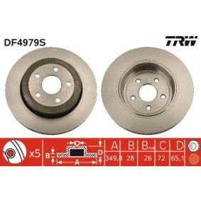 Comprar Disco de freno de TRW DF4979S a bajo precio de 86,64 €