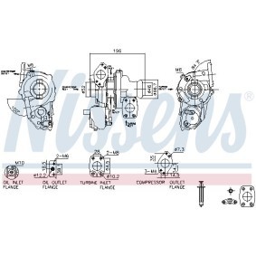 Turbolader von NISSENS 93514