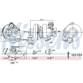 Turbolader von NISSENS 93787