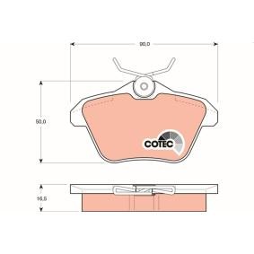 Compre Pastilhas de travão da TRW GDB1147 a um preço baixo por 30,39 €