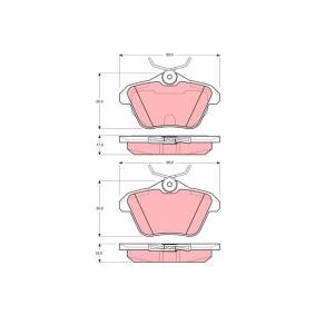 Compre Pastilhas de travão da TRW GDB1315 a um preço baixo por 43,63 €