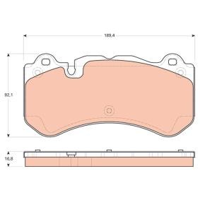 Acquista Kit pastiglie freni da TRW GDB1710 a buon mercato per soli 65,80 €