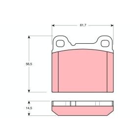 Acquista Kit pastiglie freni da TRW GDB391 a buon mercato per soli 27,84 €
