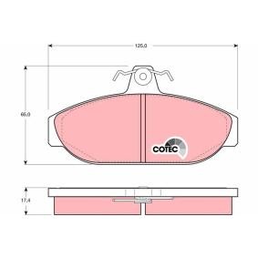 Acquista Kit pastiglie freni da TRW GDB482 a buon mercato per soli 29,83 €