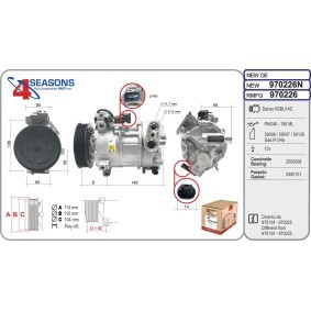 Kjøp AC-kompressor av AHE 970226N til den lave prisen 10219,44 NOK