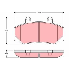 Acquista Kit pastiglie freni da TRW GDB970 a buon mercato per soli 32,45 €