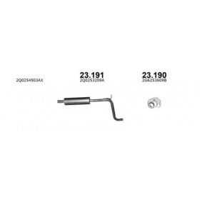 Compre Panela de escape traseira da IZAWIT 23.190 a um preço baixo por 84,94 €