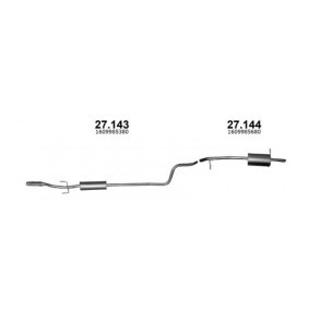 Compre Panela de escape traseira da IZAWIT 27.144 a um preço baixo por 69,34 €
