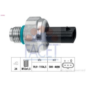 Achetez des Capteur, pression d'huile FACET 25.0022 à prix pour 106,90 €