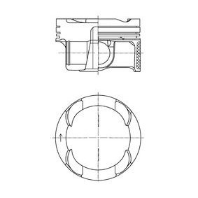 Acquista Pistone motore da KOLBENSCHMIDT 42100600 a buon mercato per soli 201,61 €