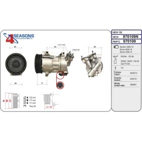 Kjøp AC-kompressor av AHE 970109N til den lave prisen 5310,38 NOK