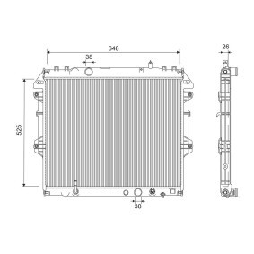 Acquista Radiatore motore da VALEO 701259 a buon mercato per soli 218,86 €