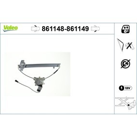 Compre Elevador de vidro da VALEO 861148 a um preço baixo por 34,72 €