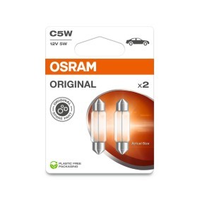 Osta Polttimo, rekisterikilvenvalo OSRAM:llä 6418-2BL edullisesti hintaan 2,45 €