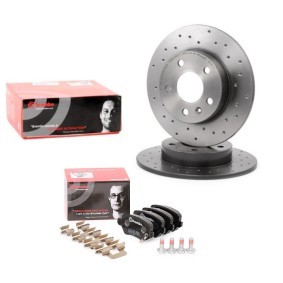 Comprar Kit de discos de freno y pastillas de BREMBO BRB3405N0041 a bajo precio de 120,77 €