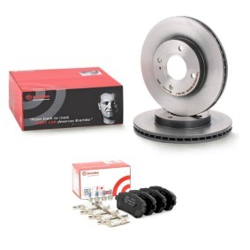 Comprar Kit de discos de freno y pastillas de BREMBO BRB3405N0213 a bajo precio de 113,99 €