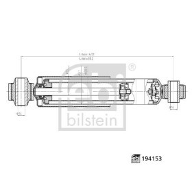 Comprar Amortiguador de FEBI BILSTEIN 194153 a bajo precio de 55,44 €