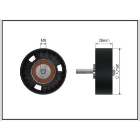 Compre Polia de desvio / de guia, correia trapezoidal estriada da CAFFARO 285-01 SC a um preço baixo por 20,15 €
